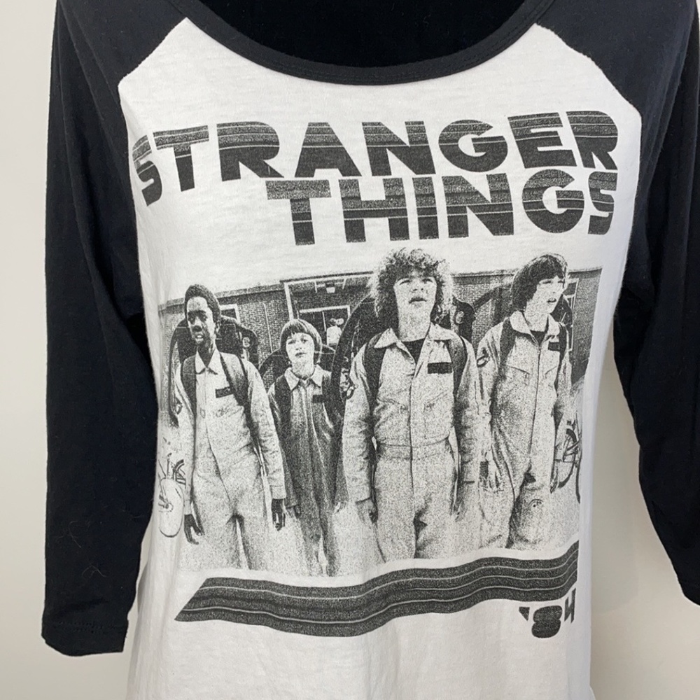 Stranger Things Ghostbusters Combo Raglan T-Shirt - image 4